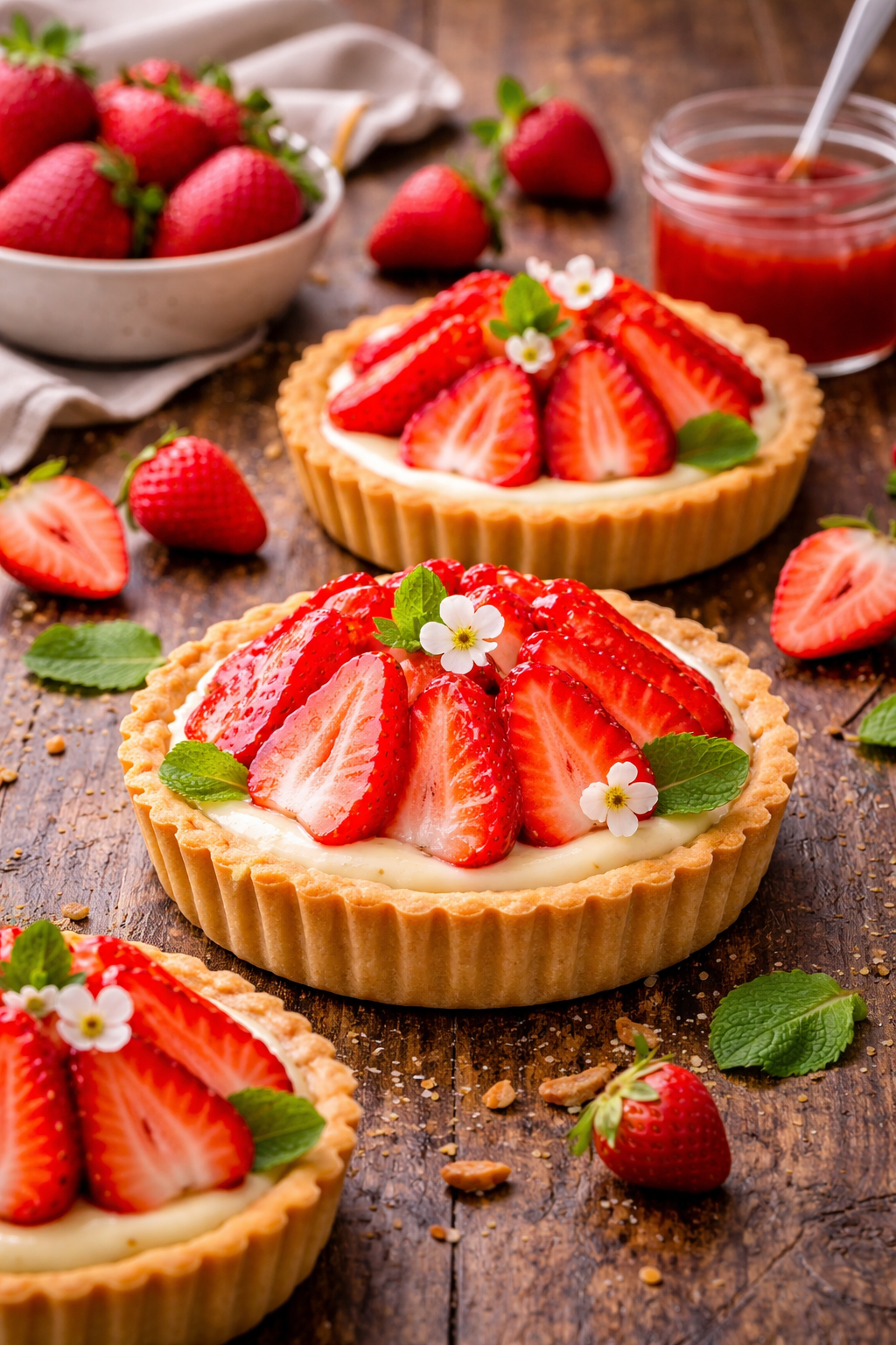 Détail du travail de patissier à Templeuve-en-Pévèle